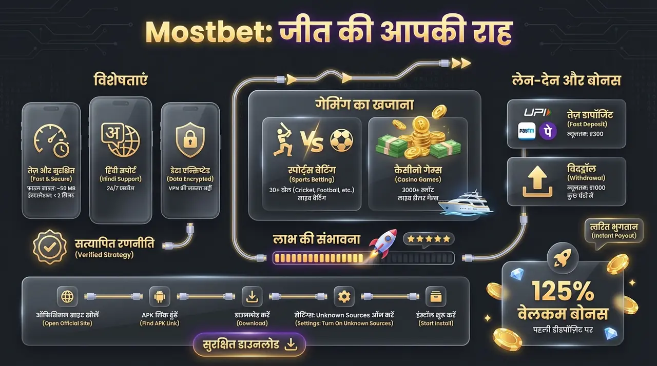 Mostbet ऐप